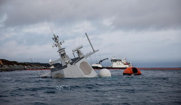 Wypadek norweskiego okrętu wojennego rodzi pytania o kobiety w siłach zbrojnych