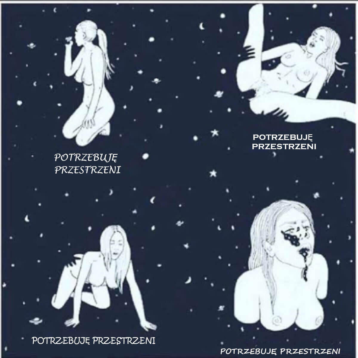 Potrzebuję przestrzeni