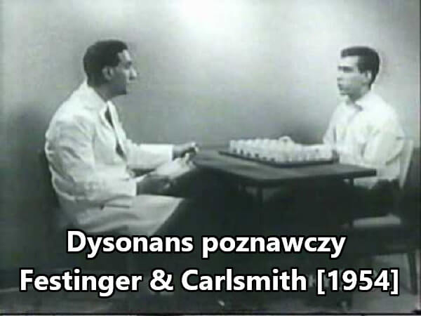 Dysonans poznawczy - Festinger i Carlsmith [1954]