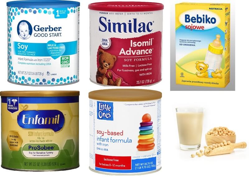 Mleko modyfikowane dla niemowląt na bazie soi: pigułki antykoncepcyjne dla niemowląt