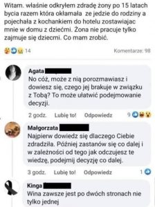 Zdrada żony - przesuwanie ramy