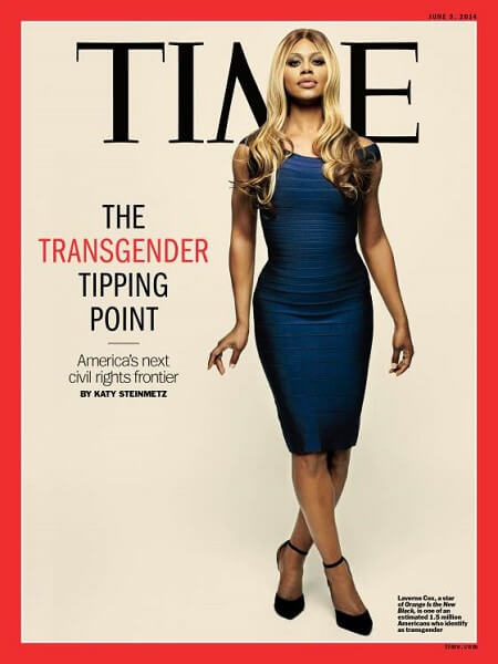 Laverne Cox był na okładce Time Magazine