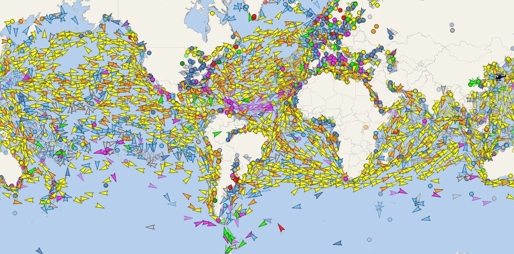 90.000 statków towarowych na świecie