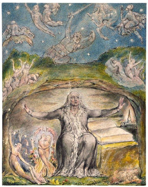 Ilustracja do L'Allegro i Il Penseroso Miltona - William Blake