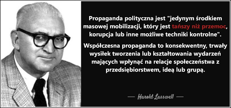 Propaganda polityczna - Harold Lasswell