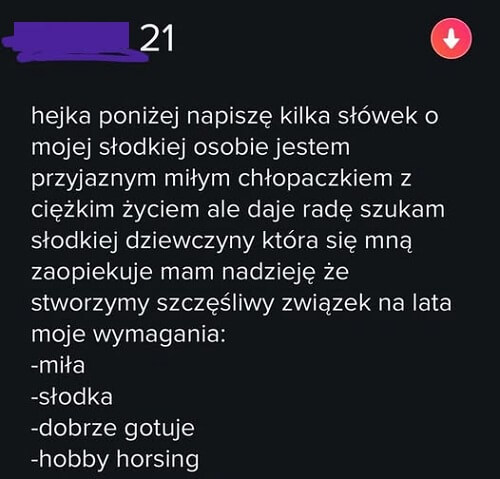 Jestem przyjaznym miłym chłopaczkiem