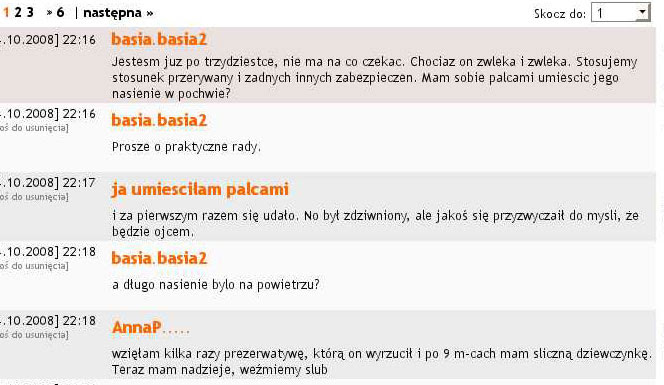 Chce złapać faceta na dziecko-1