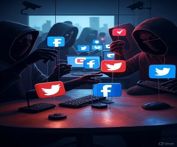 Rządowi trolle używają „technik wpływu opartych na psychologii” na YouTubie, Facebooku i Twitterze
