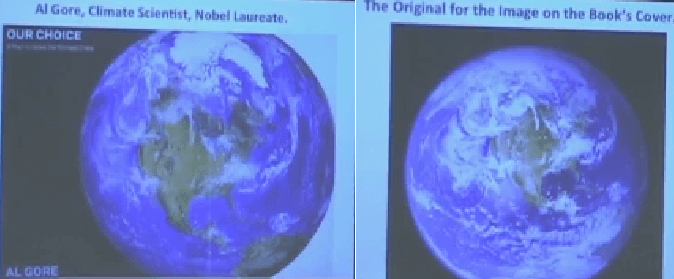Zdjęcie Ziemi - Al Gore