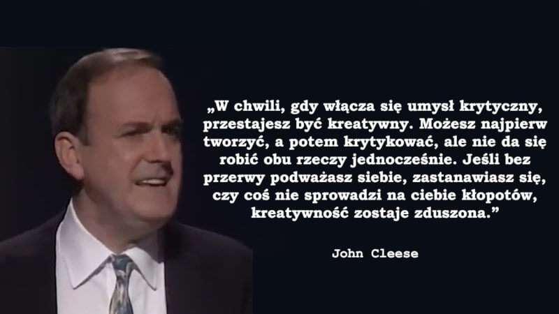 Wykład Johna Cleese’a o kreatywności (1991)