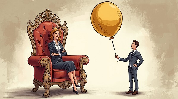 Zbyt wysokie poczucie własnej wartości kobiet - Roissy