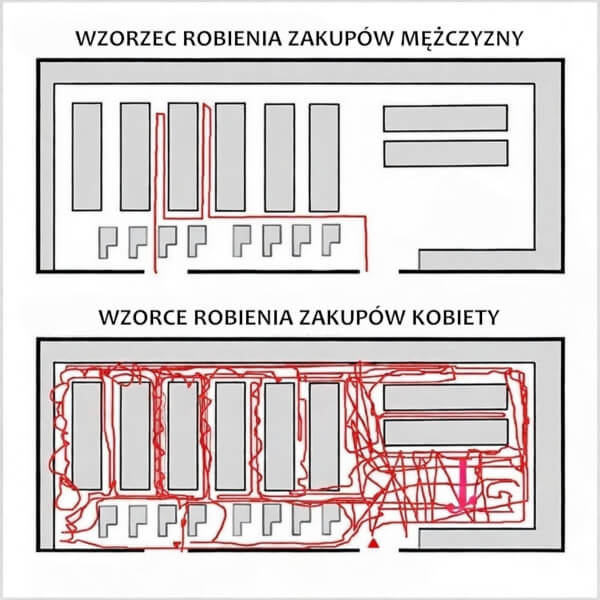 Jak mężczyźni i kobiety robią zakupy
