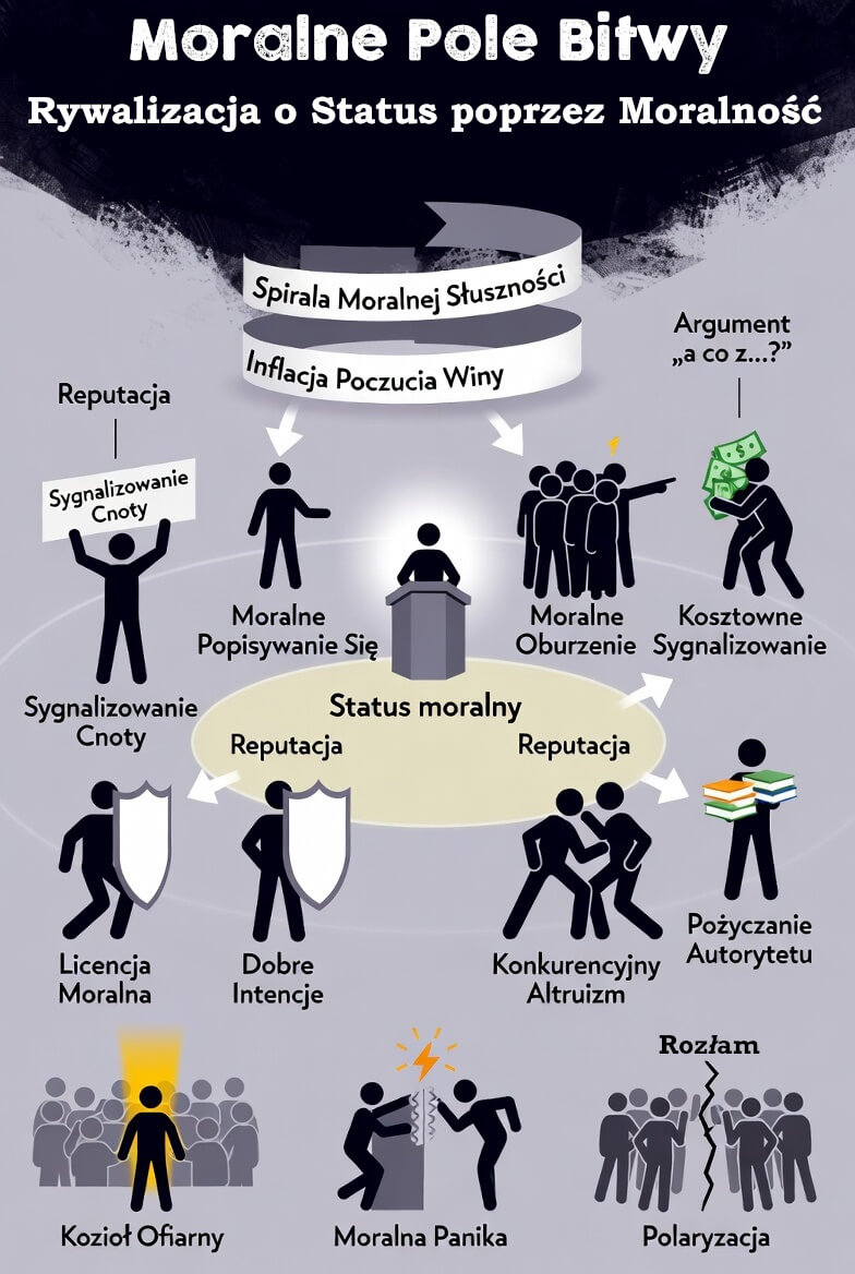 Moralne Pole Bitwy; Rywalizacja o Status poprzez Moralność