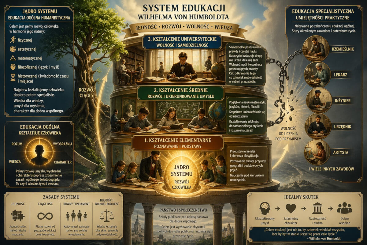 Plan szkół w Królewcu i na Litwie - Wilhelm von Humboldt (1809)