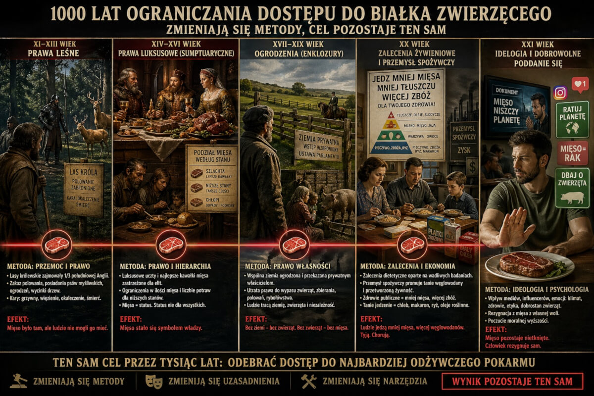 Zakazane Mięso: ograniczanie mięsa jako narzędzie kontroli klasowej