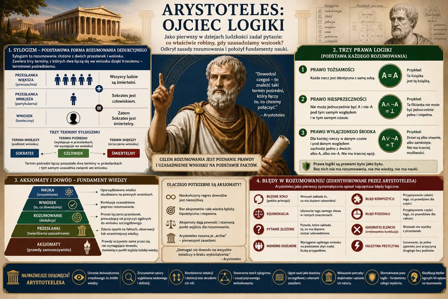 Arystoteles - Ojciec Logiki