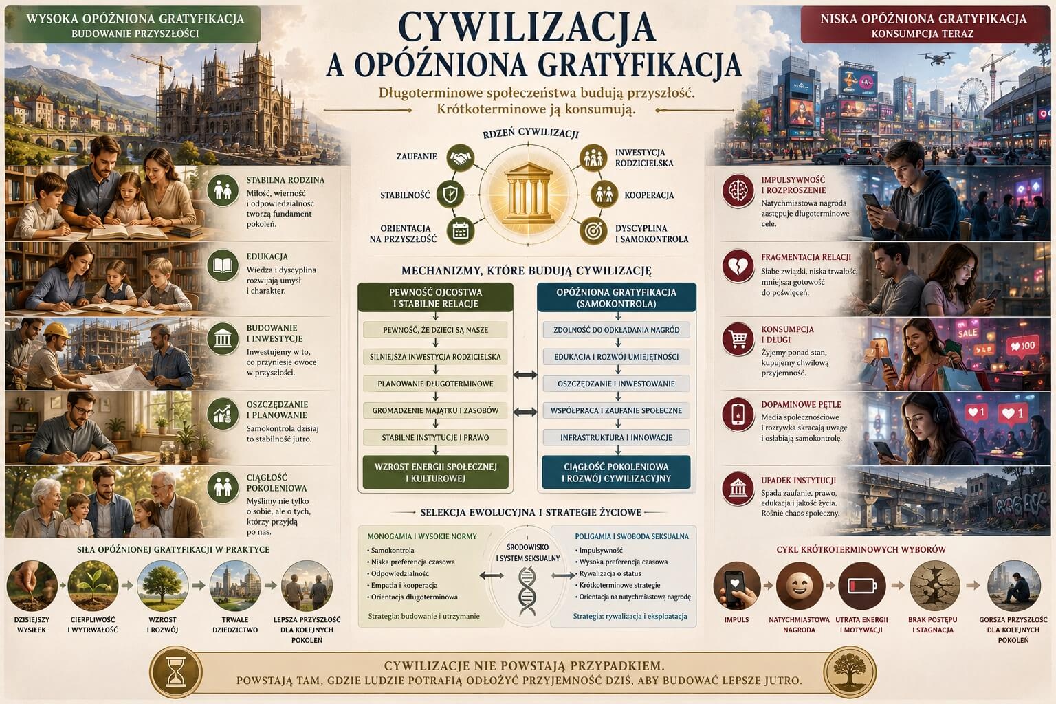 Cywilizacja a opóźniona gratyfikacja