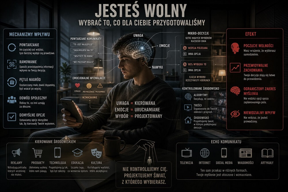 Jesteś wolny wybrać to, co dla ciebie przygotowaliśmy