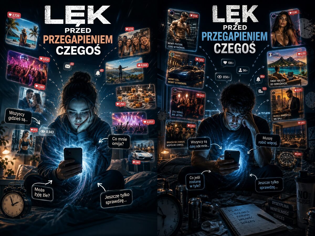 Lęk przed przegapieniem czegoś [FOMO]