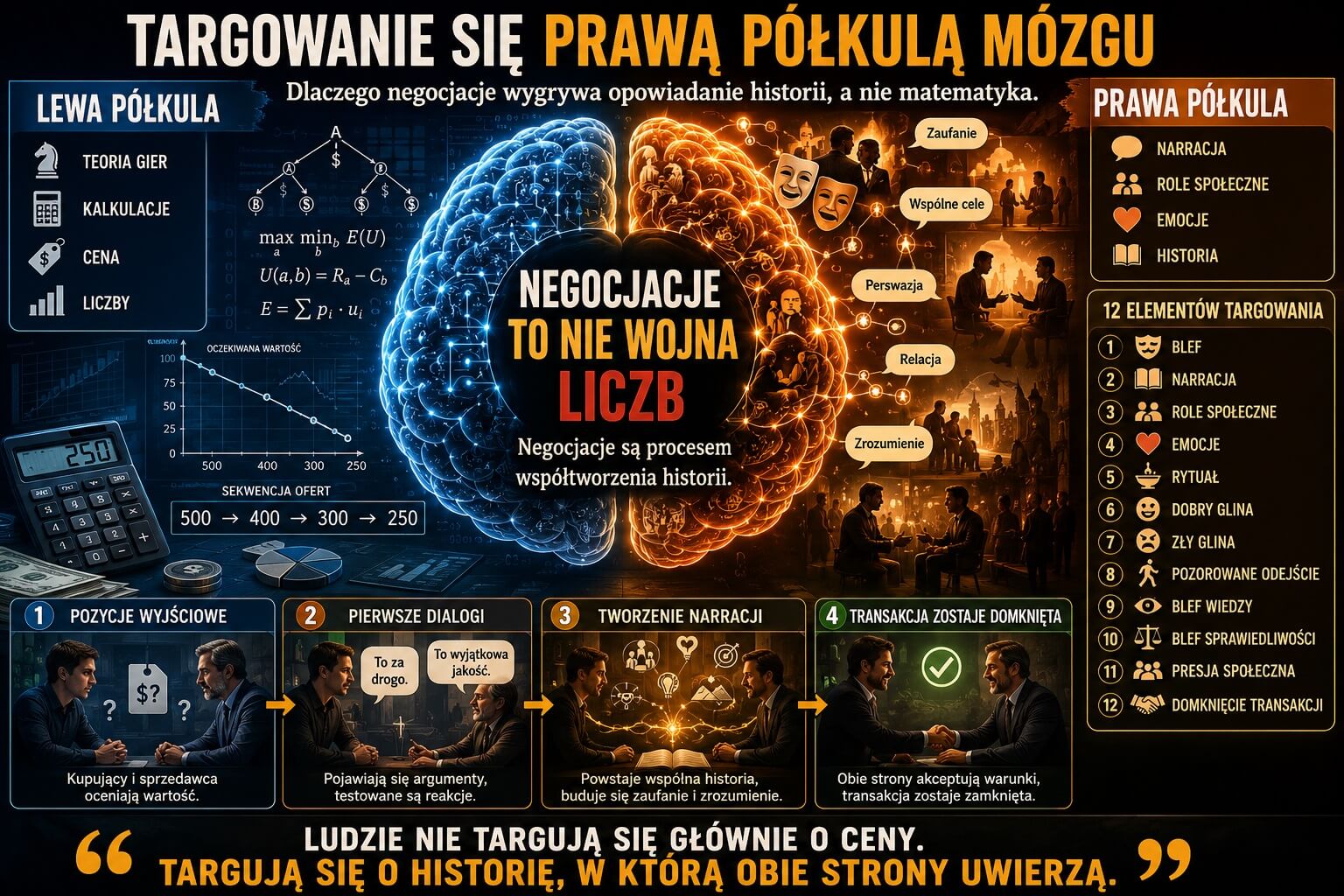 Targowanie się Prawą Półkulą Mózgu