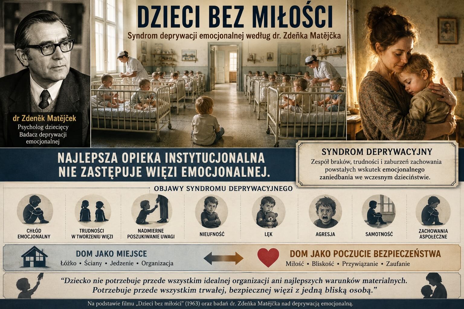 DZIECI BEZ MIŁOŚCI - Syndrom deprywacji emocjonalnej u dzieci