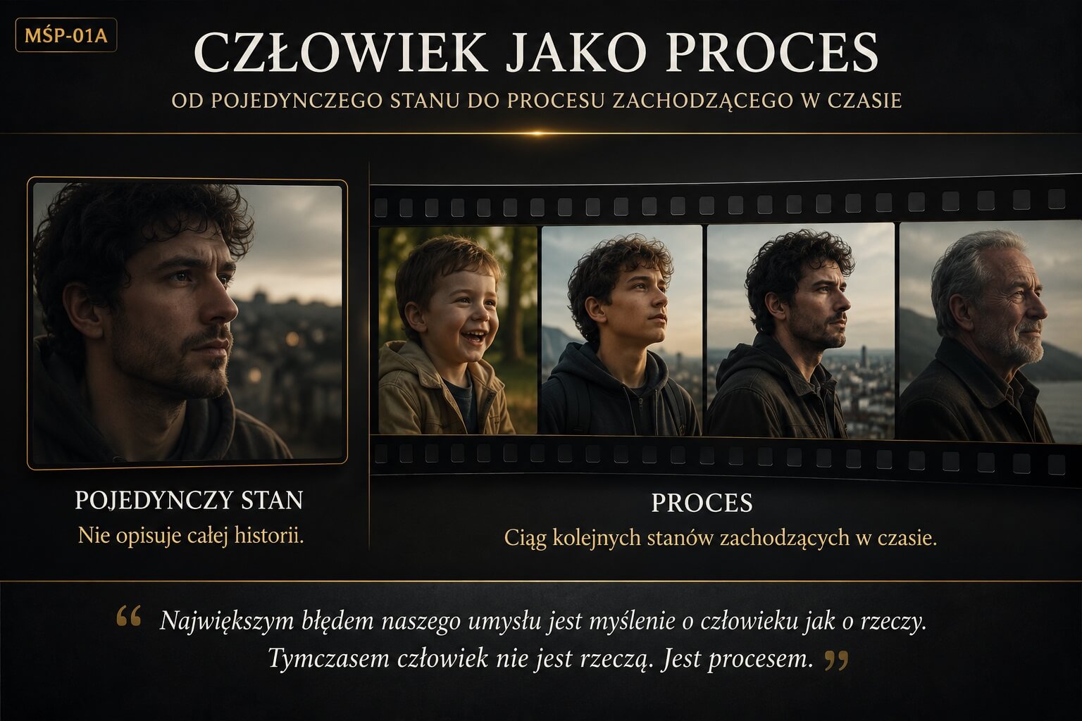 MŚP-01: Człowiek jako proces. Jak myślenie procesowe zmienia sposób rozumienia siebie i świata