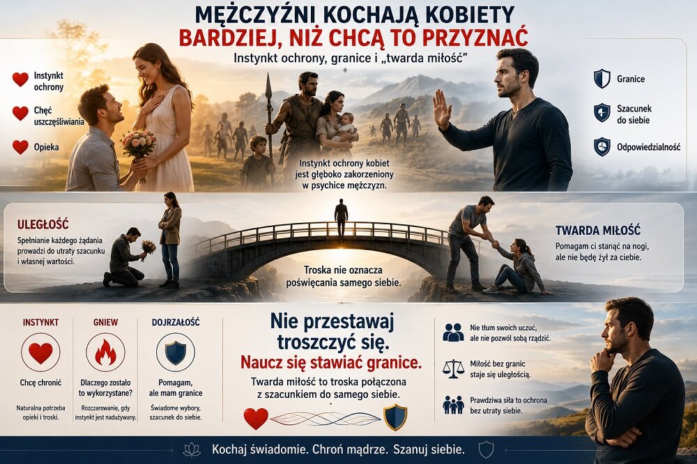 Mężczyźni, nawet ci z Czerwonej Pigułki, bardzo kochają kobiety