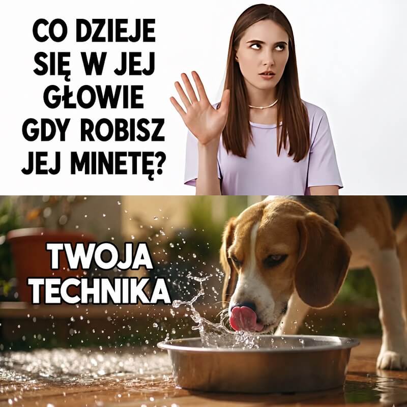 Co dzieje się w jej głowie gdy robisz jej minetę