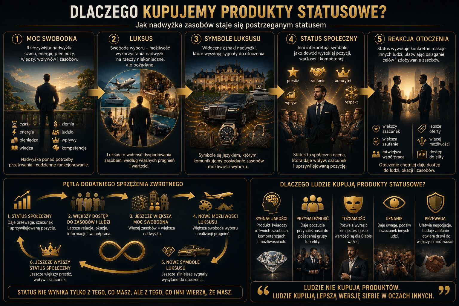 Dlaczego kupujemy produkty statusowe