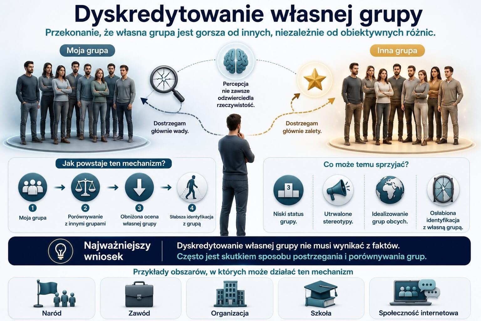 Dyskredytowanie własnej grupy
