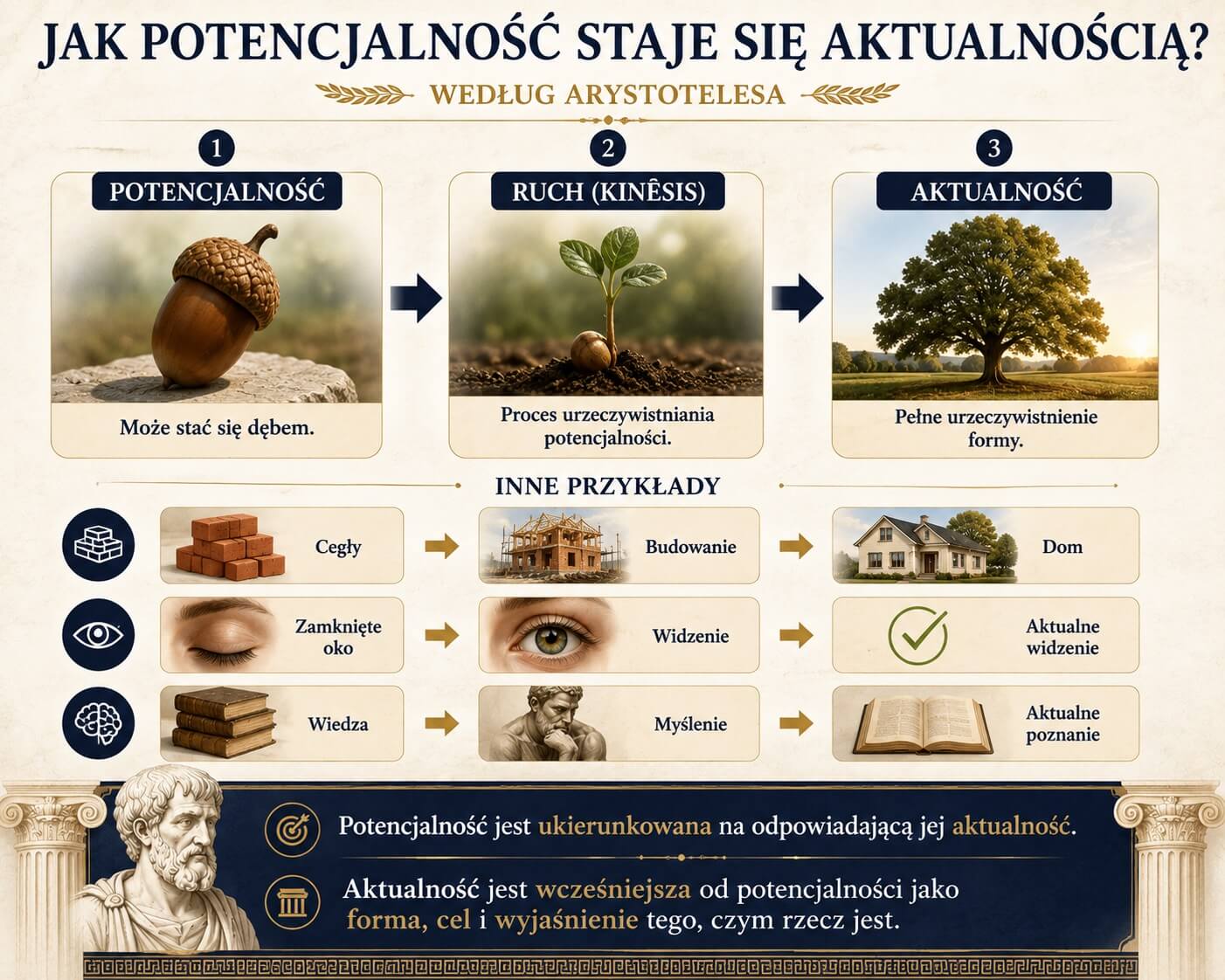 Jak potencjalność staje się aktualnością
