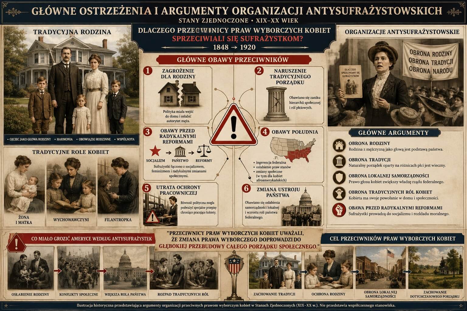 Ruch przeciwko prawom wyborczym kobiet w Stanach Zjednoczonych