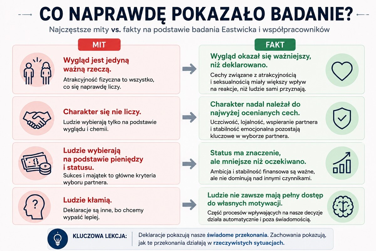 Deklarowane kontra rzeczywiste preferencje - Co naprawdę pokazało badanie