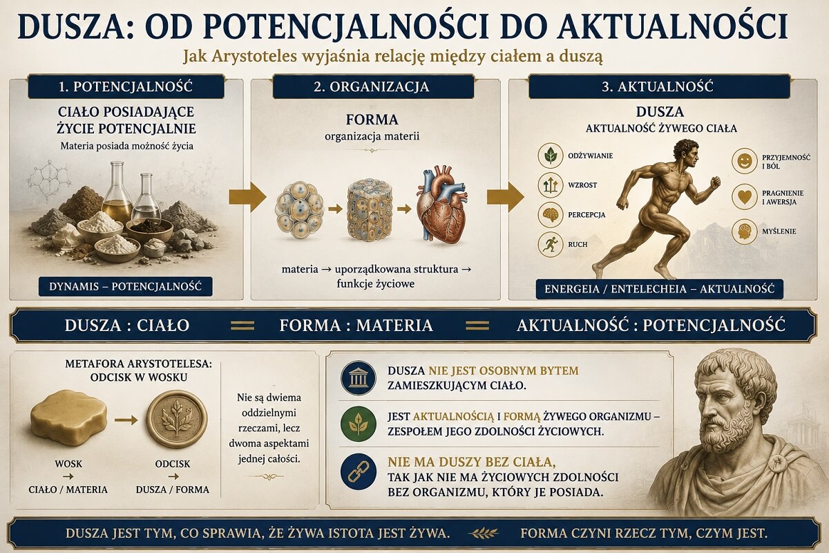 Dusza - od potencjalności do aktualności