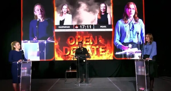 Ana Kasparian vs Pearl Davis