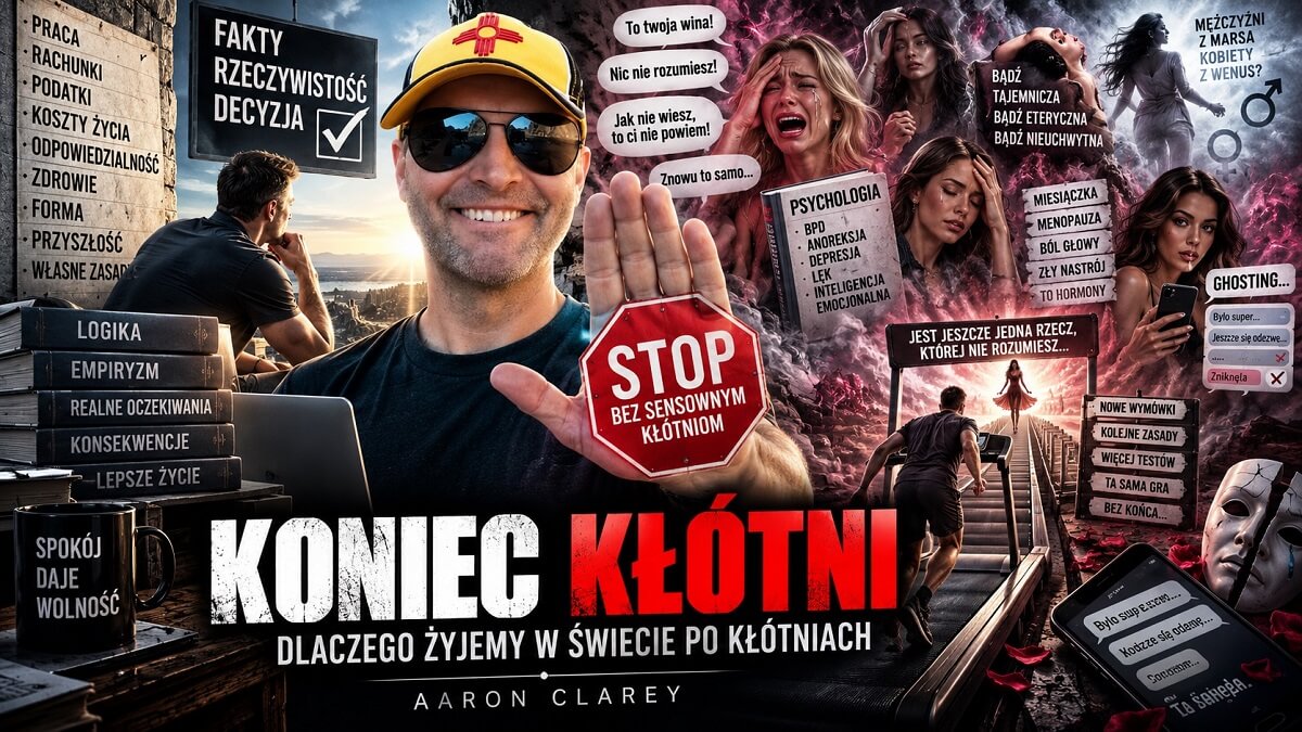 Koniec Kłótni - Dlaczego żyjemy w świecie po kłótniach - Aaron Clarey