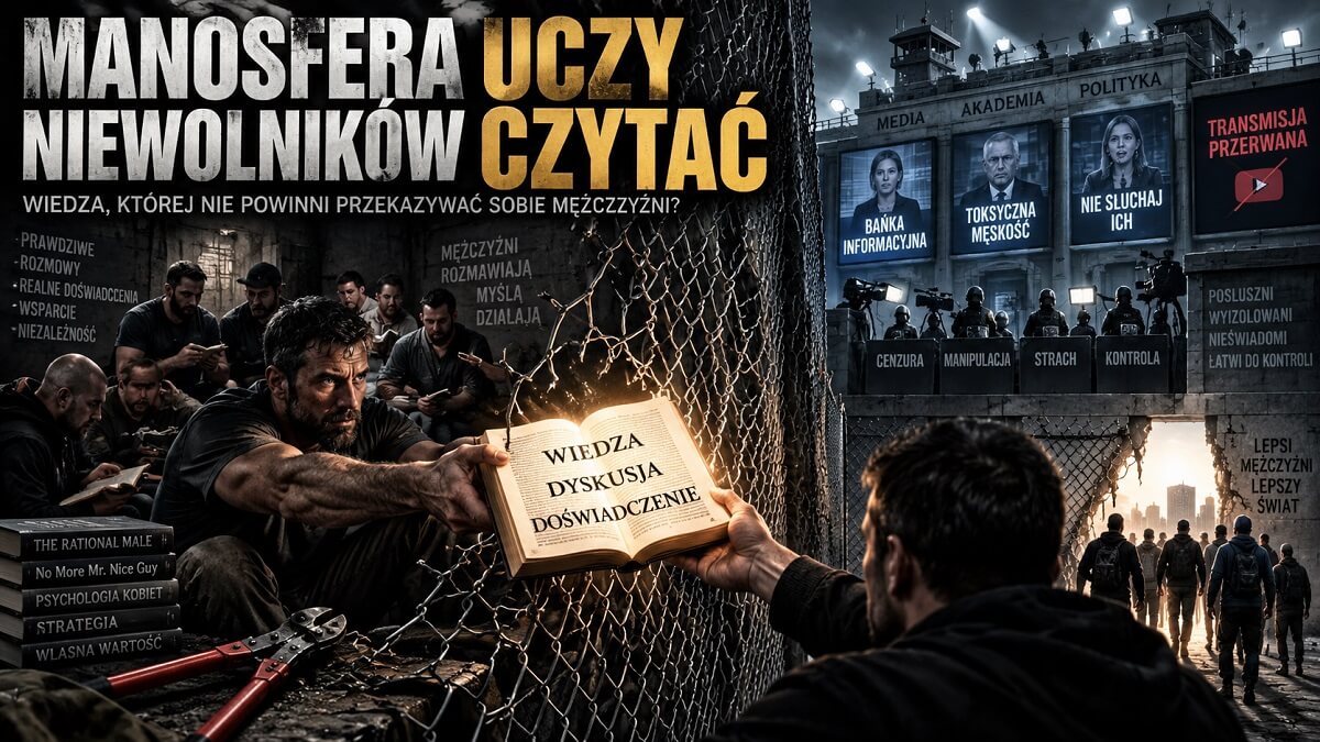 Manosfera uczy niewolników czytać - Rollo Tomassi