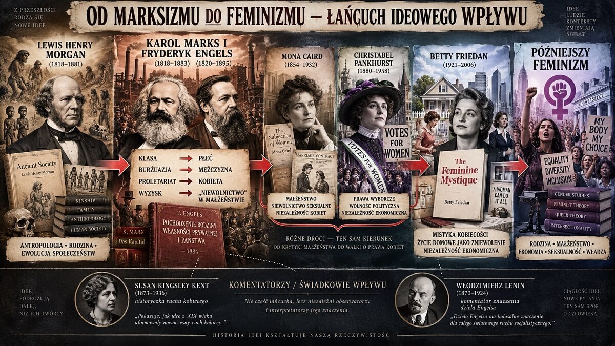 Od marksizmu do feminizmu - łańcuch ideowego wpływu