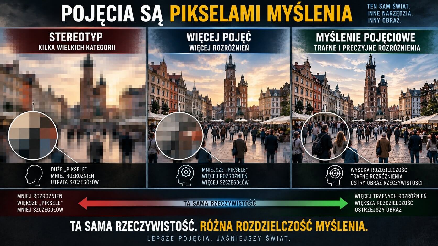 Myślenie jest systemem korekcji błędów
