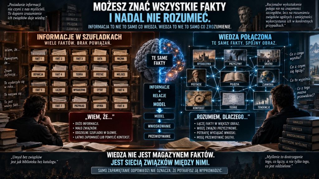 Możesz mieć wszystkie fakty i nadal nie rozumieć