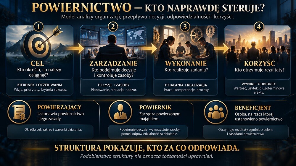 Powiernictwo - kto naprawdę steruje