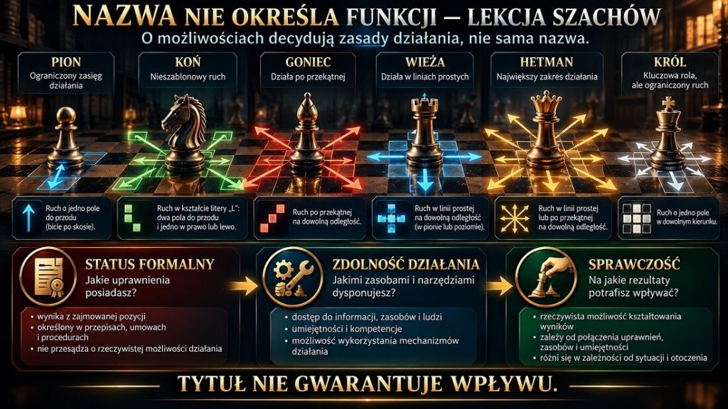 Powiernictwo - nazwa nie określa funkcji