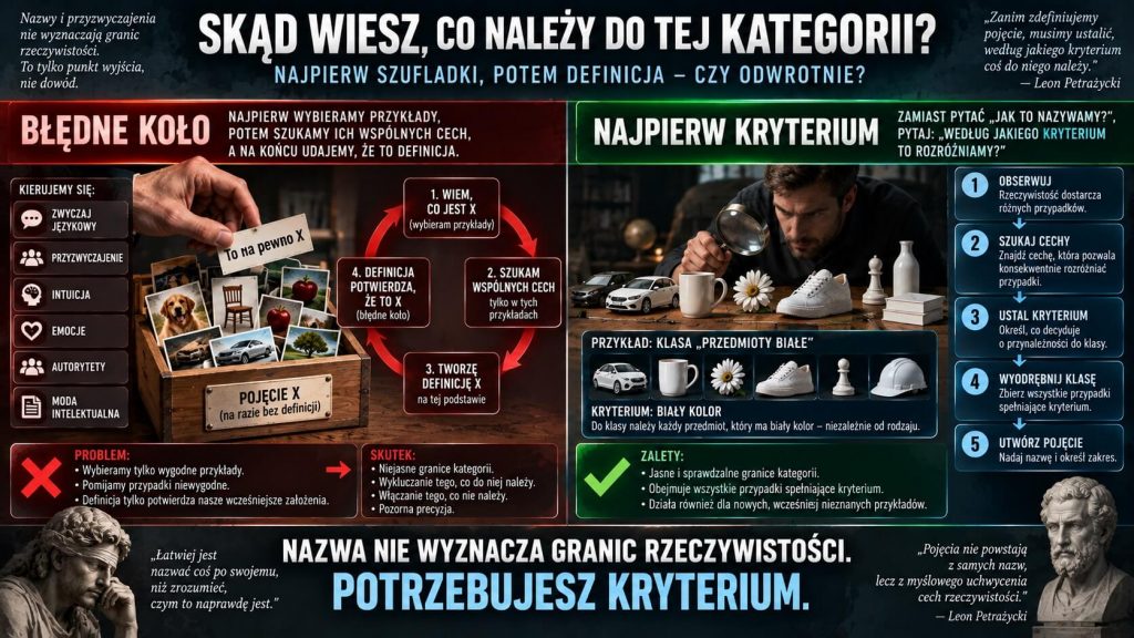 Skąd wiesz, co należy do tej kategorii - Leon Petrażycki
