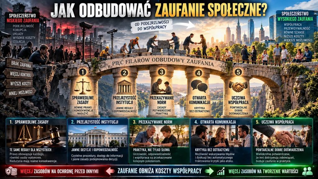 Zaufanie społeczne - jak odbudować zaufanie społeczne