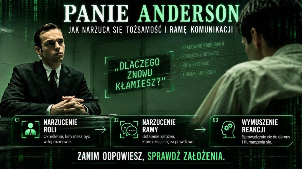 „Panie Anderson” - Jak Narzuca Się Człowiekowi Tożsamość i Ramę Komunikacji
